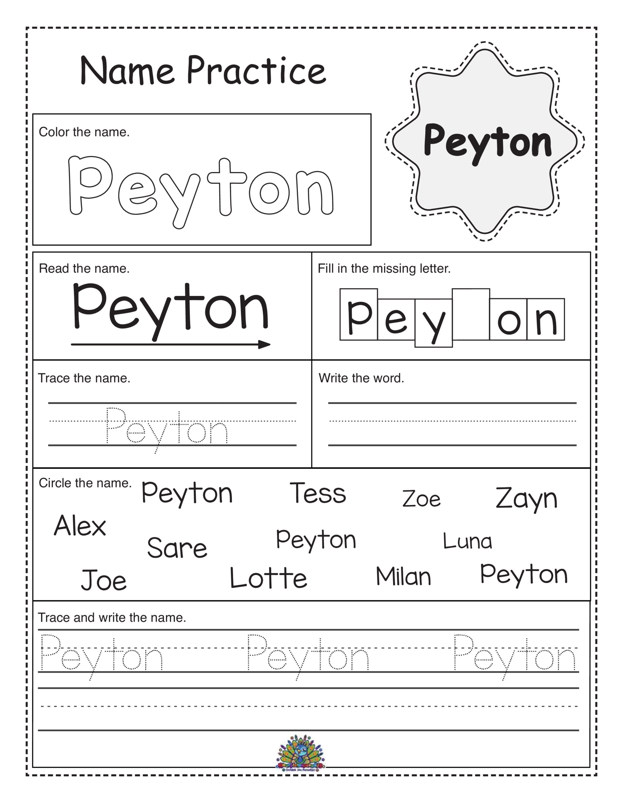 Peyton worksheet 2 1