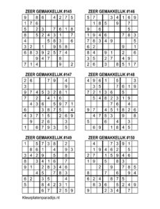 Sudoku Zeer Gemakkelijk 25