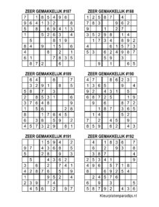 Sudoku Zeer Gemakkelijk 32