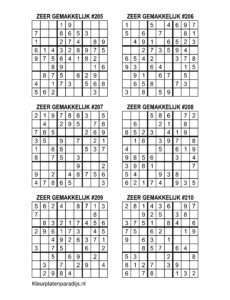 Sudoku Zeer Gemakkelijk 35