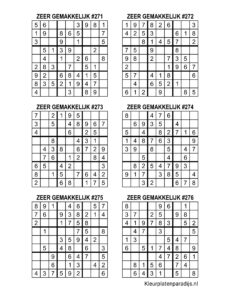 Sudoku Zeer Gemakkelijk 46