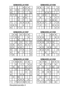 Sudoku Makkelijk 12