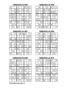 Sudoku Makkelijk 32