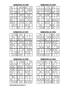 Sudoku Makkelijk 43