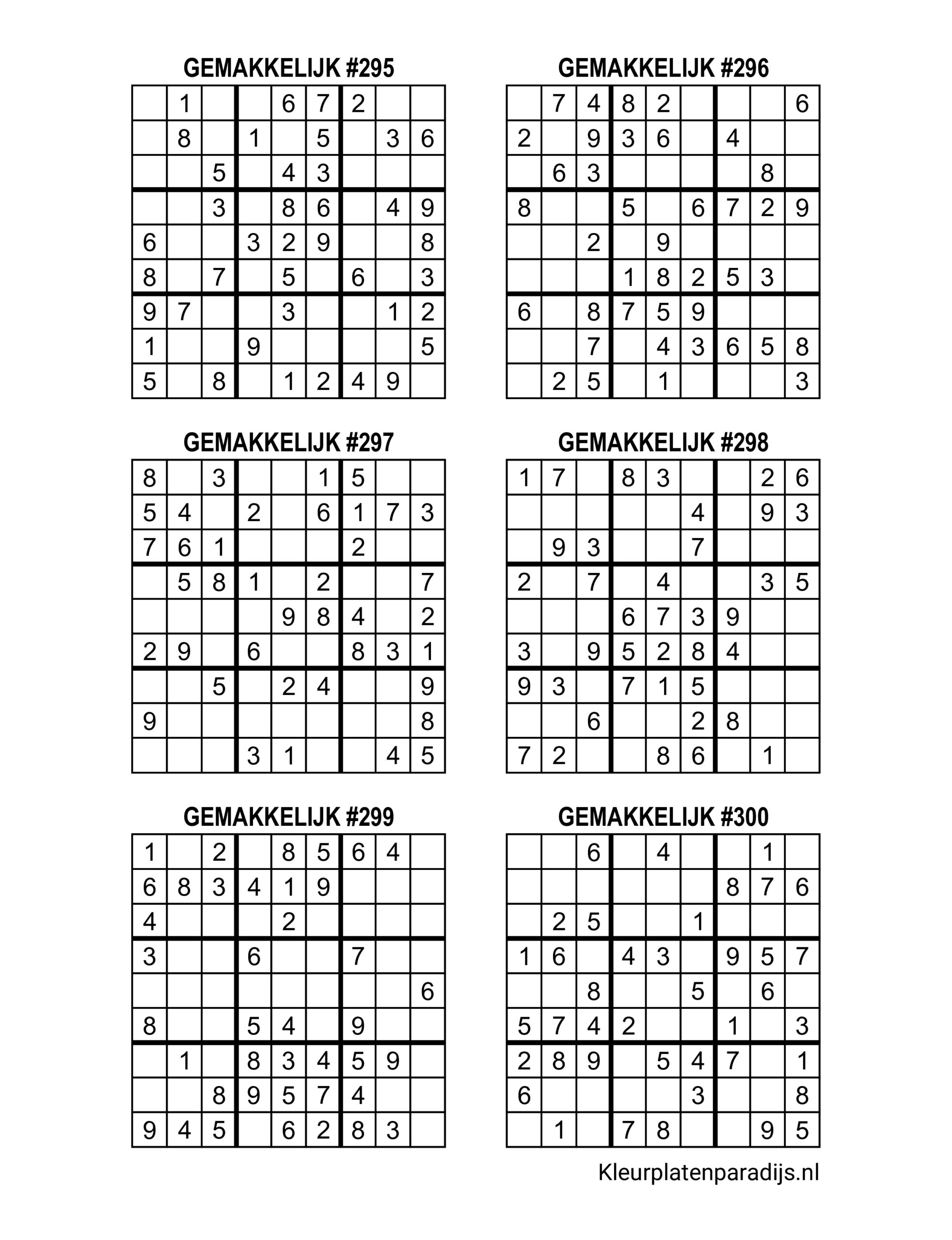 Sudoku Makkelijk 44