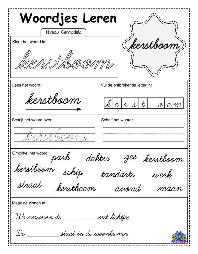 Average Dutch 40 cursive worksheets 28