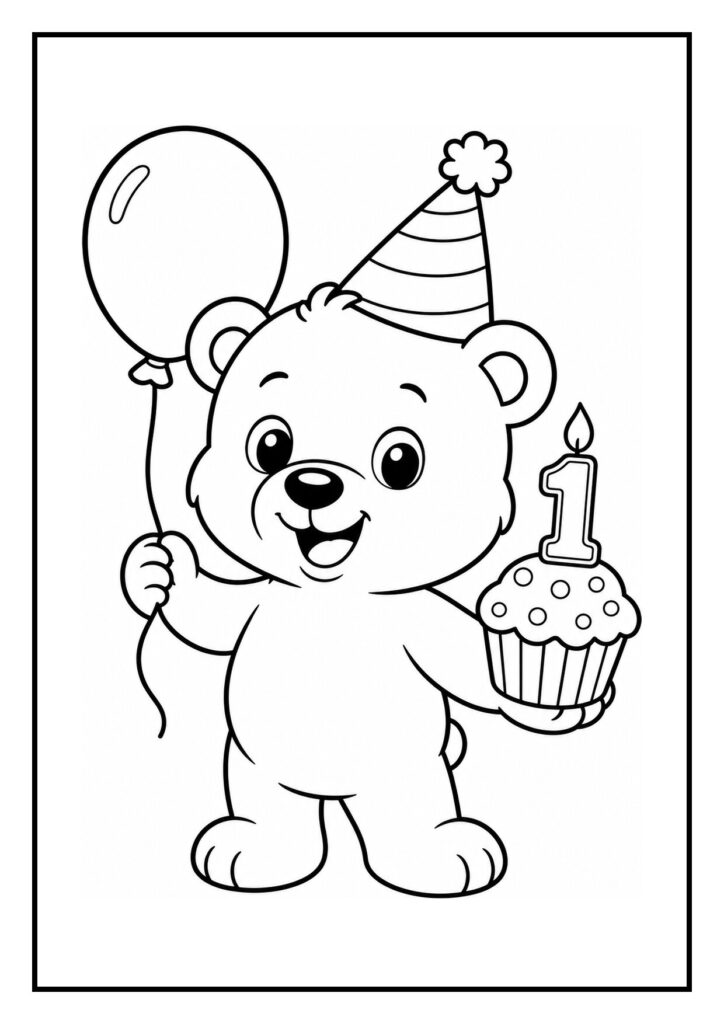 Number 1 Candle Cake Blowout