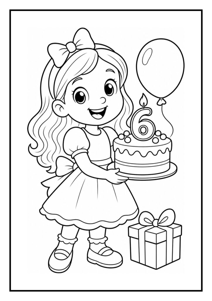 Cupcake met een grote 6 wordt rondgebracht
