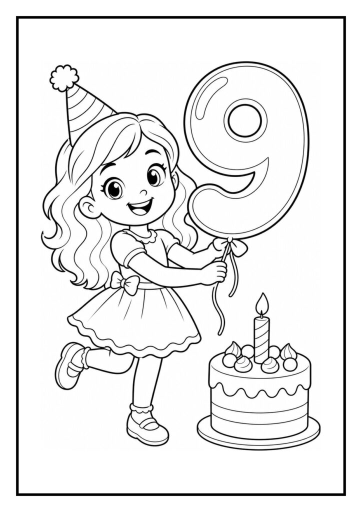 9 Ballonnen Laten Opstijgen